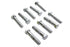 Gardner-Westcott Hex Cap Bolts Chrome 1/2 inch x 2-1/4 inch - 37-8600