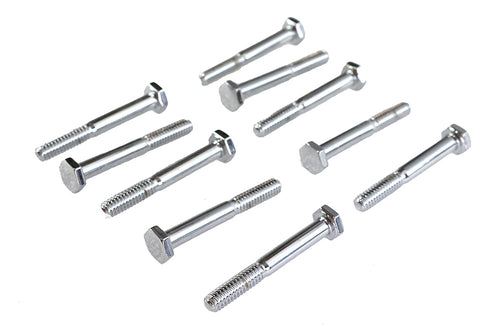 Colony Hex Cap Bolts Chrome 1/4 inch x 2 inch - 37-8609