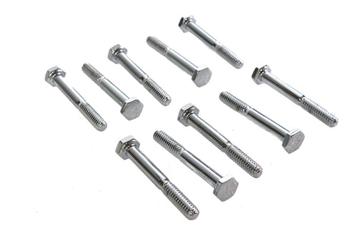 Colony Hex Cap Bolts Chrome 1/4 inch x 2 inch - 37-8609