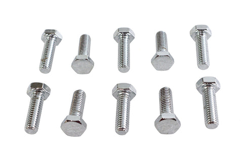 Colony Hex Cap Bolts Chrome 5/16 inch x 1 inch - 37-8614