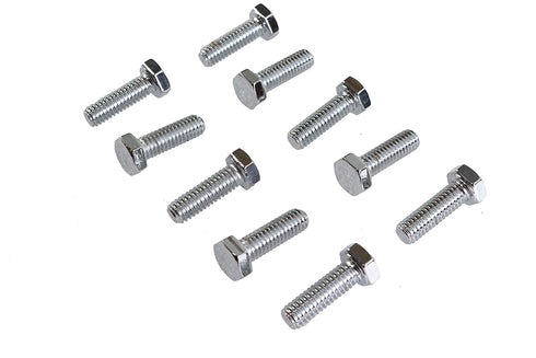 Colony Hex Cap Bolts Chrome 5/16 inch x 1 inch - 37-8614