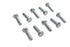 Colony Hex Cap Bolts Chrome 5/16 inch x 1 inch - 37-8614