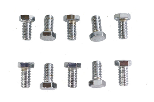 Colony Hex Cap Bolts Chrome 3/8 inch x 3/4 inch - 37-8619