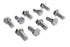 Colony Hex Cap Bolts Chrome 3/8 inch x 3/4 inch - 37-8619
