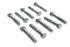 Colony Hex Cap Bolts Chrome 3/8 inch x 2 inch - 37-8624