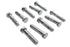 Gardner-Westcott Hex Cap Bolts Chrome 1/2-13 X 2-1/4 inch - 37-8627