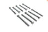 Gardner-Westcott Hex Cap Bolt Chrome 3/8 inch X 3-1/2 inch - 37-8682