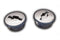V-Twin Primary Cover Cap Set Chrome - 37-8690