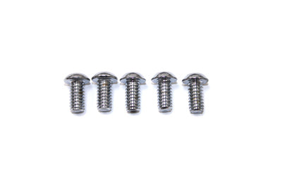 Colony Allen Button Head Screws Chrome 1/4 inch X 1/2 inch - 37-8700