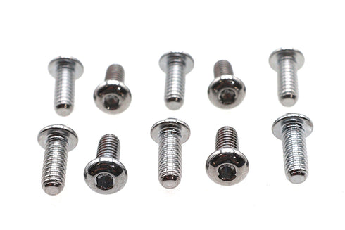 Colony Allen Button Head Bolt Chrome 1/4 inch X 5/8 inch - 37-8701