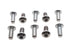 Colony Allen Button Head Bolt Chrome 1/4 inch X 5/8 inch - 37-8701