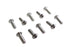 Colony Allen Button Head Screws Chrome 1/4 inch X 3/4 inch - 37-8702