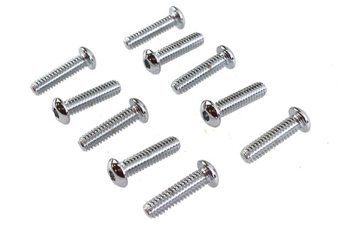 Gardner-Westcott Allen Button Head Screws Chrome 1/4 inch X 1 inch - 37-8704