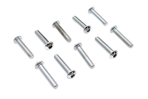 Colony Allen Button Head Screws Chrome 1/4 inch X 1-1/4 inch - 37-8705