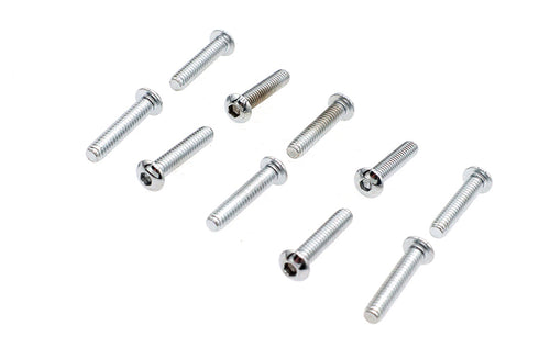 Colony Allen Button Head Screws Chrome 1/4 inch X 1-1/2 inch - 37-8706