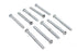Colony Allen Button Head Screws Chrome 1/4 inch X 2-1/4 inch - 37-8709