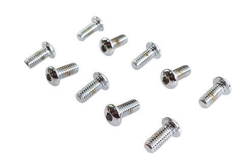 Colony Allen Button Head Screws Chrome 5/16 inch X 3/4 inch - 37-8712
