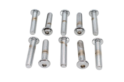Colony Allen Button Head Screws Chrome 5/16 inch X 1-1/2 inch - 37-8716