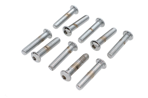 Colony Allen Button Head Screws Chrome 5/16 inch X 1-1/2 inch - 37-8716