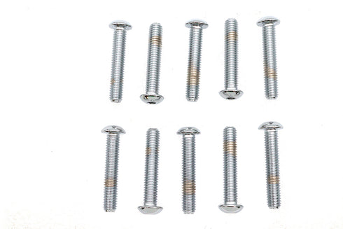 Gardner-Westcott Allen Button Head Screws Chrome 3/8 inch X 2 inch - 37-8724