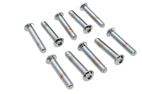 Gardner-Westcott Allen Button Head Screws Chrome 3/8 inch X 2 inch - 37-8724