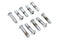 Colony Allen Button Head Screws Chrome 1/4 inch X 1 inch - 37-8729