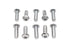 Colony Allen Button Head Screws Chrome 5/16 inch X 1 inch - 37-8734