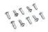 Colony Allen Button Head Screws Chrome 3/8 inch X 1 inch - 37-8740