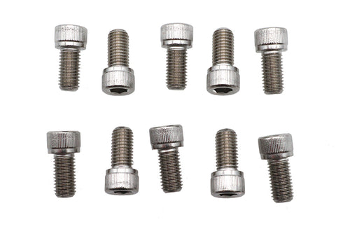 V-Twin 1/4 inch-28 x 1/2 inch Socket Cap Screw Stainless Steel - 37-8813