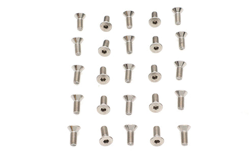 V-Twin Master Cylinder Reservoir Screw Stainless Steel - 37-8821