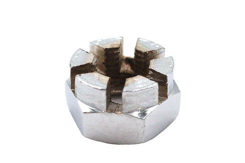 V-Twin Front Axle Nut Chrome - 37-8865