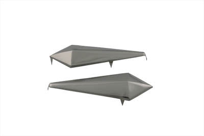 V-Twin Spear Saddlebag Spots Nickel - 37-8871