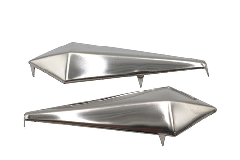 V-Twin Spear Saddlebag Spots Nickel - 37-8871