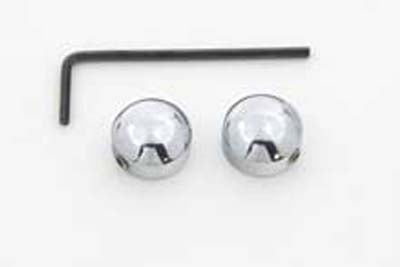 V-Twin 1/4 inch Socket Bolt Cover Set Chrome - 37-8923