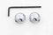 V-Twin 1/4 inch Socket Bolt Cover Set Chrome - 37-8923