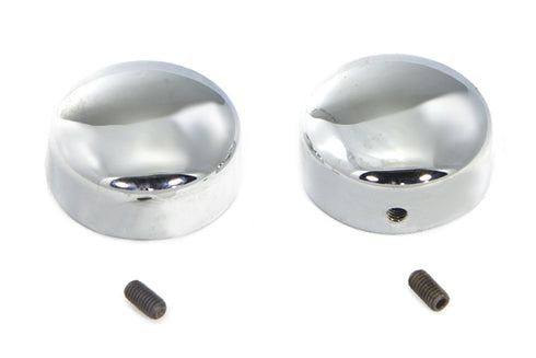 V-Twin 3/8 inch Socket Bolt Cover Set Chrome - 37-8925