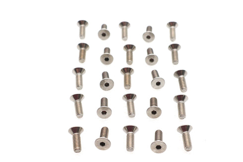 V-Twin Handlebar Master Cylinder Cover Screw Stainless Steel - 37-8947