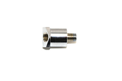 V-Twin Oil pressure Gauge Fitting Chrome - 37-8963