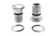 V-Twin 35mm Fork Tube Plug Set Chrome - 37-8988