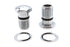 V-Twin 35mm Fork Tube Plug Set Chrome - 37-8988