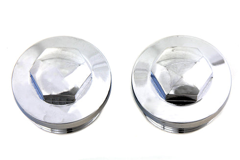 V-Twin Primary Cap Set Chrome - 37-8991