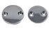 V-Twin Primary Cover Chrome Inspection Cover Set - 37-8992
