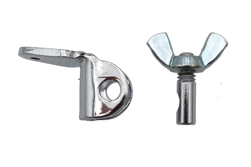 Paughco Chrome Mechanical Brake Light Switch Hardware - 37-9013