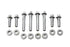 V-Twin Head Bolt Set Chrome - 37-9019