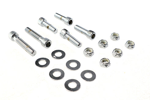 Gardner-Westcott Fender Strut Bolt Kit Allen Chrome - 37-9048