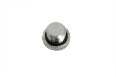 V-Twin Slotted Transmission Fill Plug Chrome - 37-9081