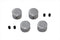 V-Twin Head Bolt Cover Set Chrome - 37-9131