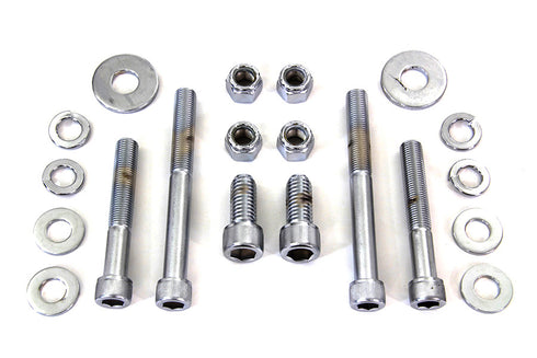 Gardner-Westcott Chrome Engine Case Allen Bolt Kit - 37-9191