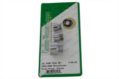 Gardner-Westcott Oil Pump Plug Set Allen Type - 37-9225