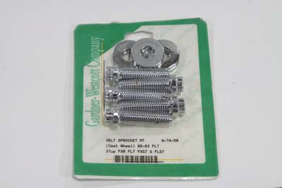 Gardner-Westcott Pulley Bolt Kit Chrome - 37-9256